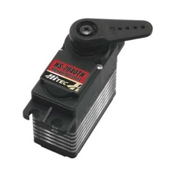 Hitec 68g/ 16kg / .06 Sec Digital High Voltage Coreless Titanium Gear Servo (LiPo Cell Compatible) HS-7940TH Rc Servo